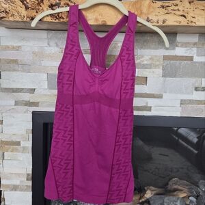 Zella Hot Pink Athletic Racerback Stretch Tank Top Womens Size Small